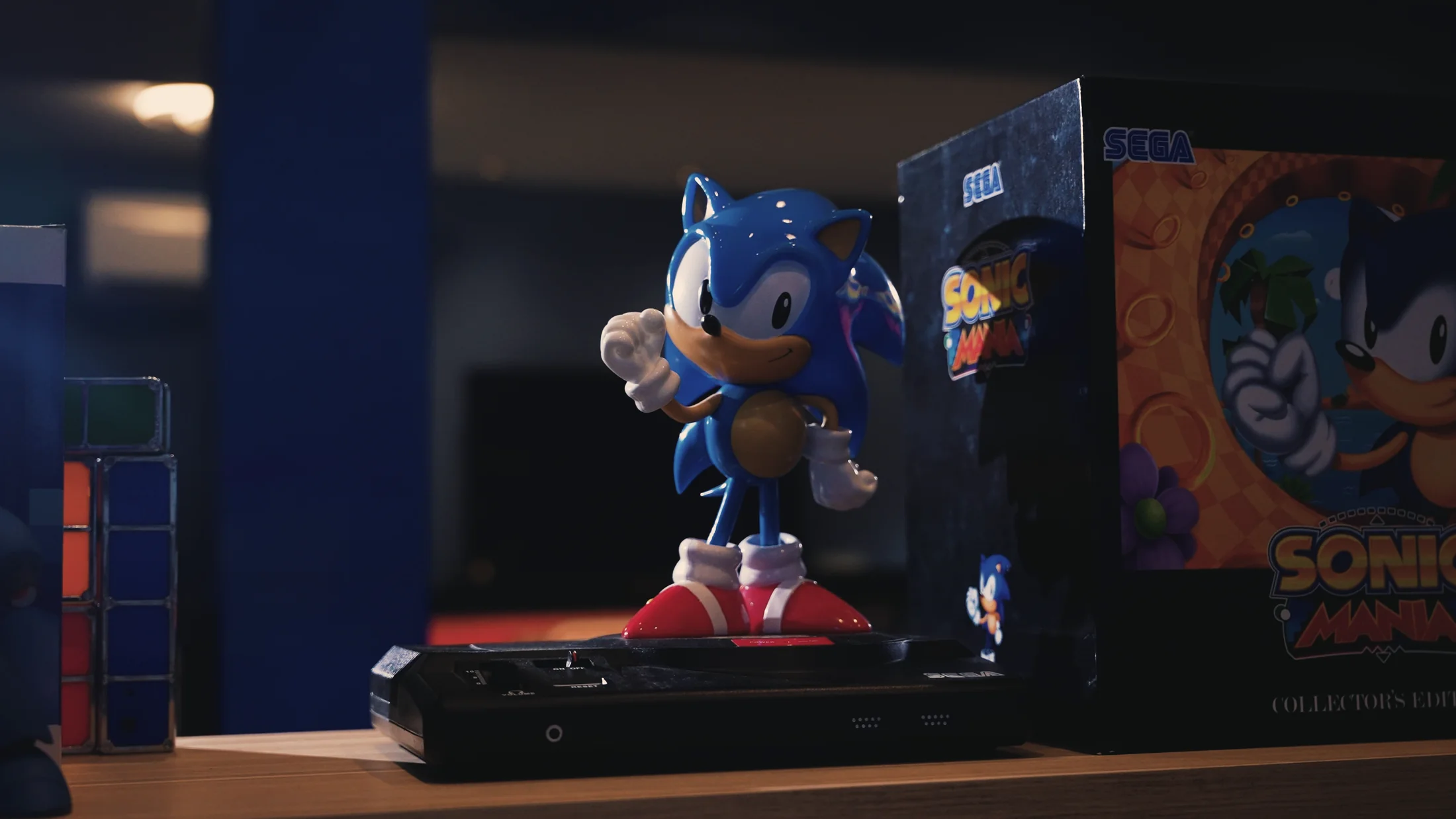 Edição especial de Sonic em exposição